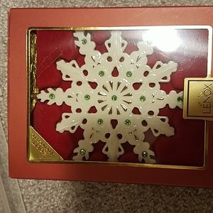Lenox China Snowflake ornament